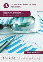 Libros: Auditor&iacute;a de las &aacute;reas de la empresa. ADGD0108 - Gesti&oacute;n contable y gesti&oacute;n administrativa para