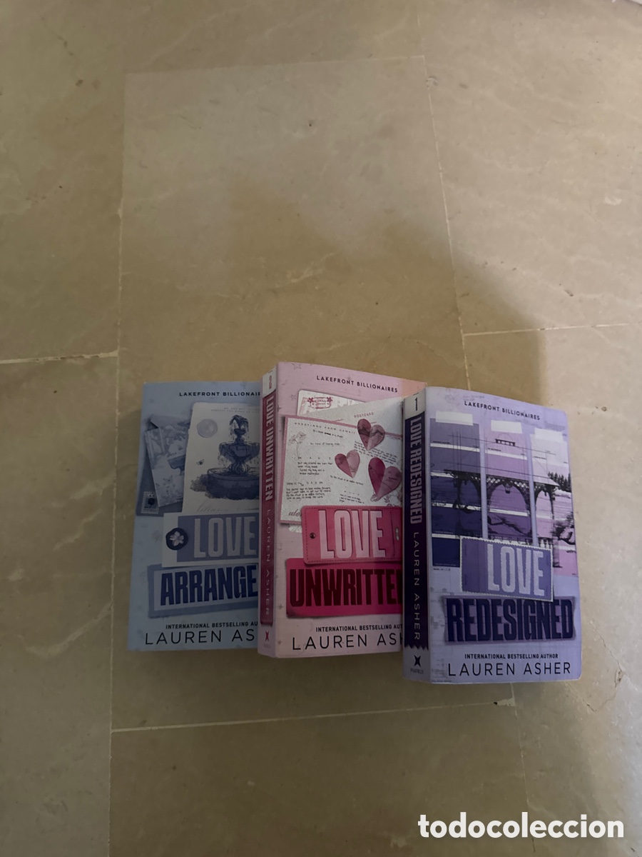 Libros: Trilog&iacute;a Lakefront Billionaires Lauren Asher en ingl&eacute;s