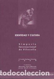 Libros: Identidad y cultura - Ag&iacute;s Villaverde, Marcelino / R&iacute;os Vicente, Jes&uacute;s