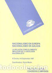 Libros: Nacionalismo en Europa. Nacionalismo en Galicia. La religi&oacute;n como elemento impulsador de la