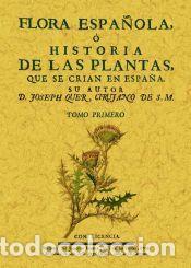 Libros: Flora espa&ntilde;ola o historia de las plantas que se crian en Espa&ntilde;a (6 Tomos) - Qher, Joseph