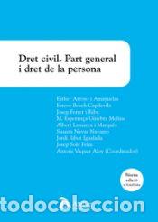 Libros: DRET CIVIL PART GENERAL I DRET DE LA PERSONA 6&brvbar; ED - ANTONI VAQUER ALOY