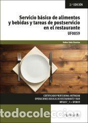 Libros: Servicio b&aacute;sico de alimentos y bebidas y tareas de postservicio en el restaurante - URDA CHAMIZO,