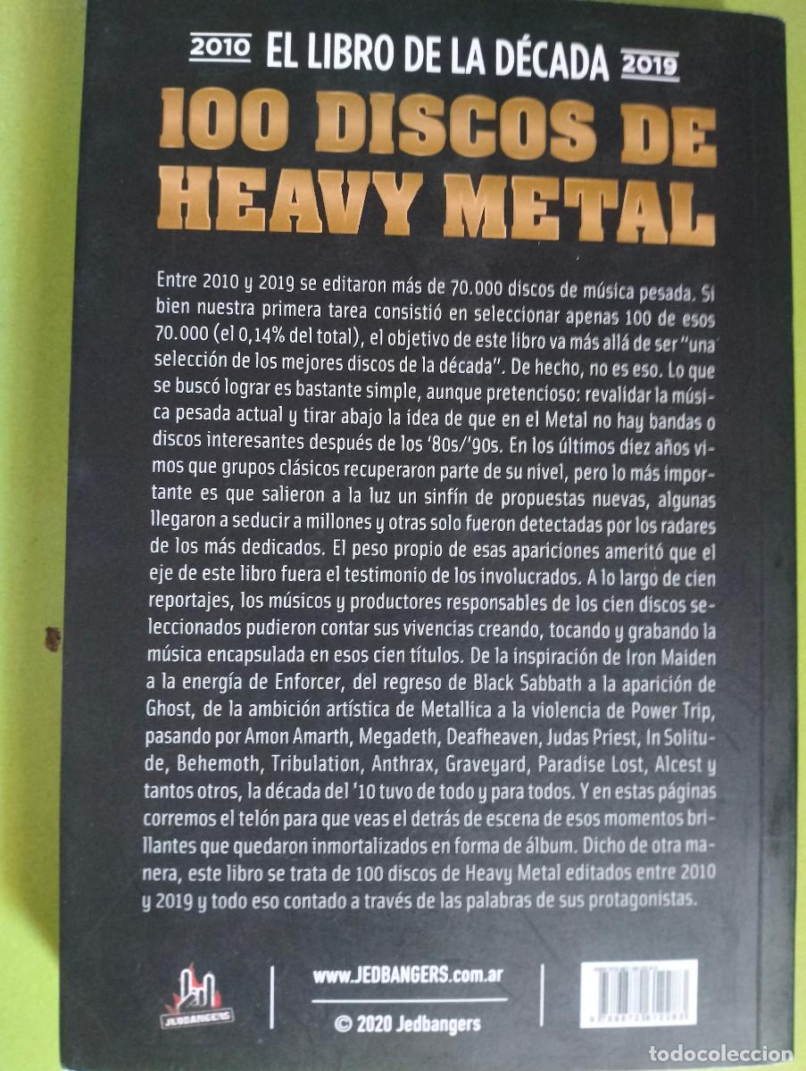 Libros: 100 discos de heavy metal de la d&eacute;cada 2010-2019 - Foto 2