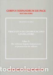 Libros: Tractatus de legibus ac deo legislatore: Liber V: De varietate legum humanarum praesertim de