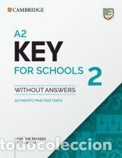 Libros: A2 Key for Schools 2 Students Book without Answers - Varios autores