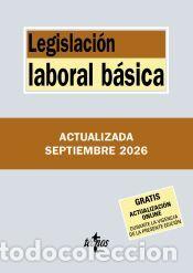 Libros: Legislaci&oacute;n laboral b&aacute;sica - Editorial Tecnos