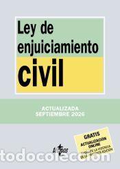 Libros: Ley de Enjuiciamiento Civil - Editorial Tecnos