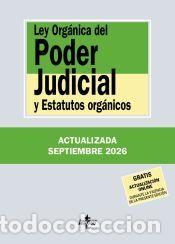Libros: Ley Org&aacute;nica del Poder Judicial - Editorial Tecnos