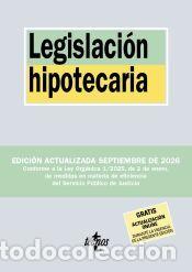 Libros: Legislaci&oacute;n hipotecaria - Editorial Tecnos