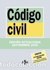 Libros: C&oacute;digo Civil - Editorial Tecnos