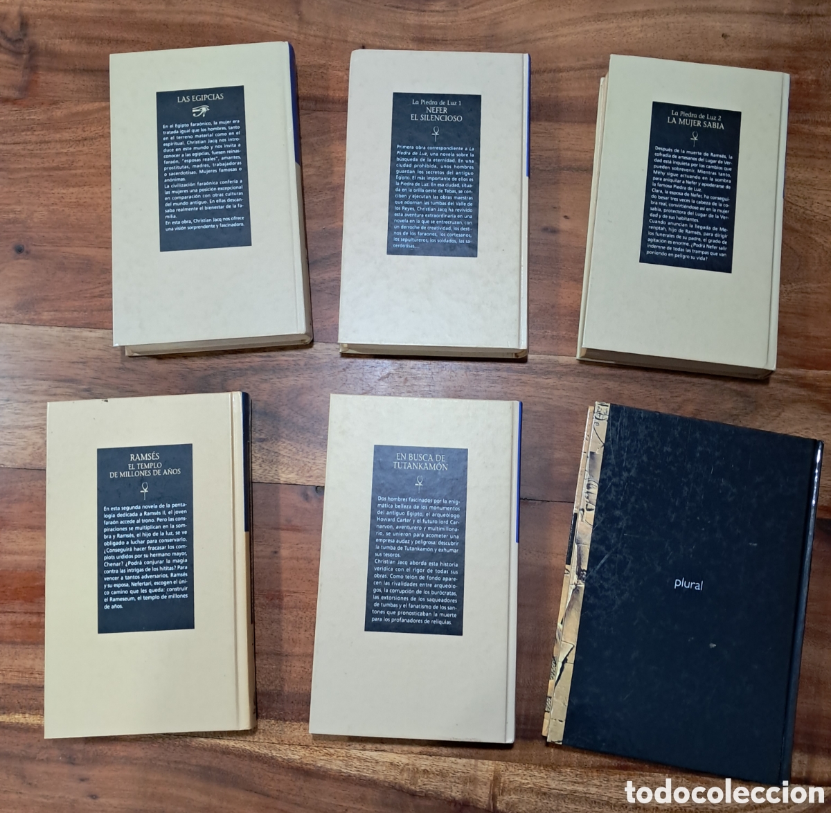 Libros: Pack de 12 novelas del autor Christian Jacq - Foto 2