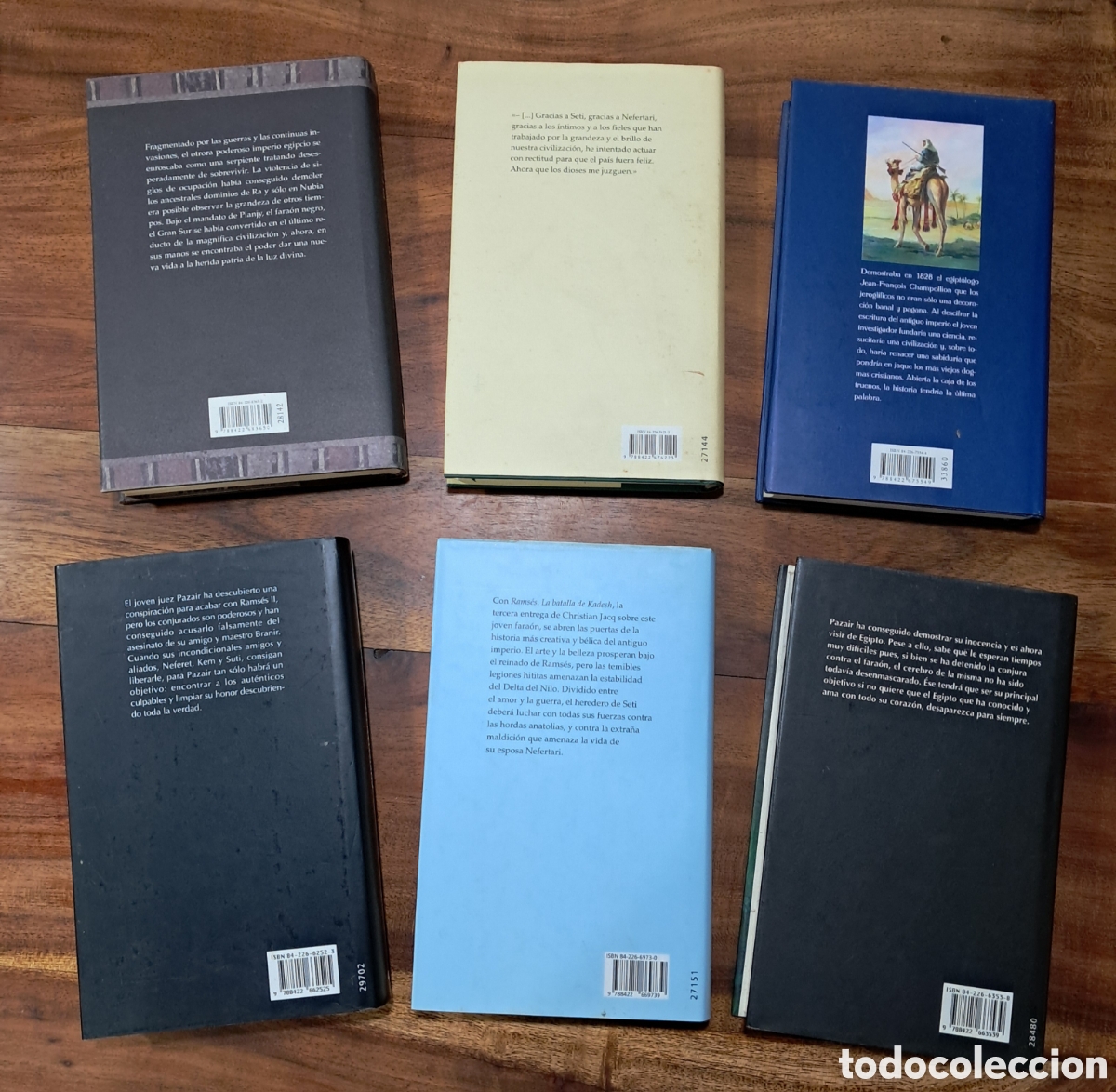 Libros: Pack de 12 novelas del autor Christian Jacq - Foto 4
