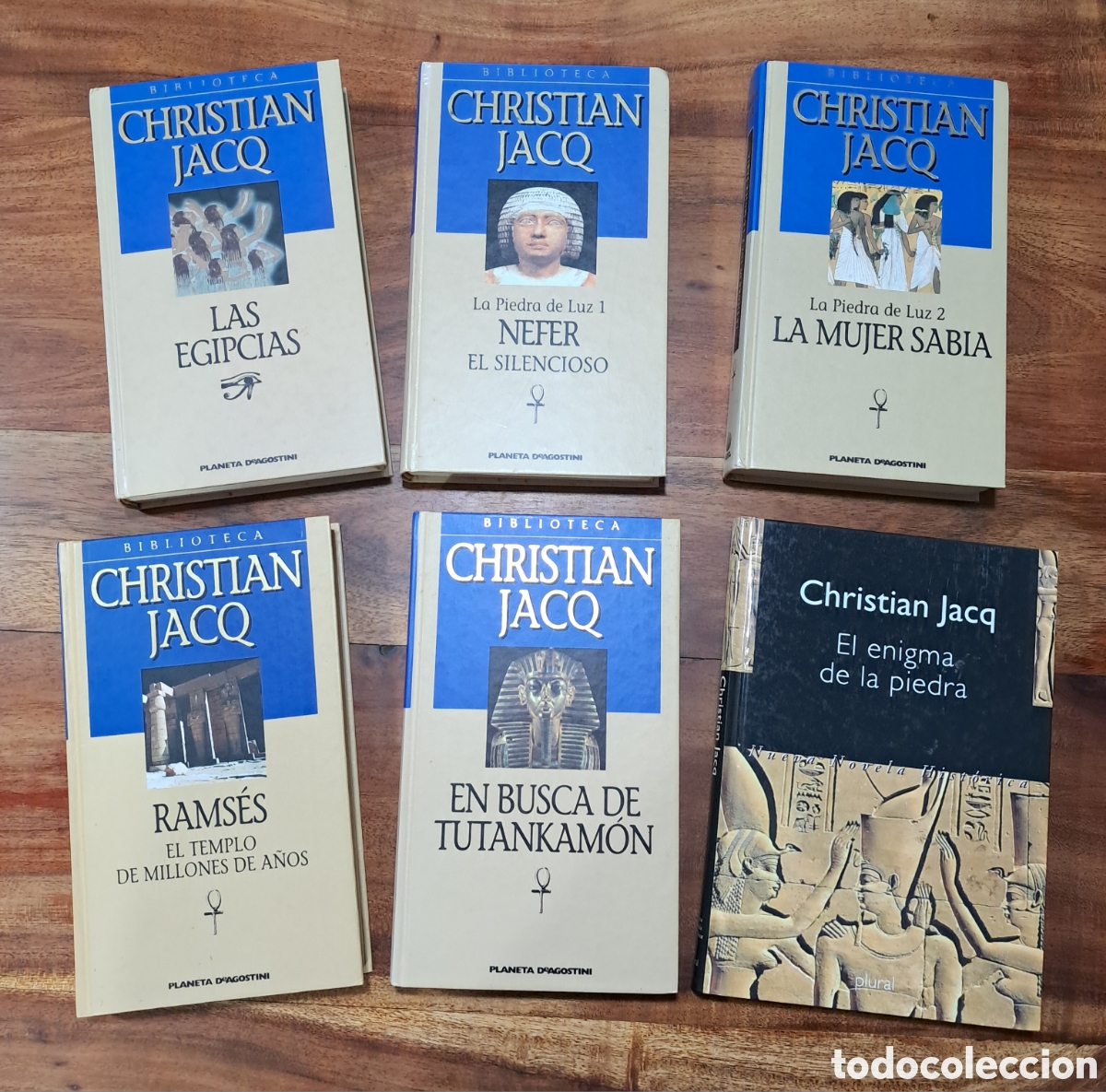 Libros: Pack de 12 novelas del autor Christian Jacq