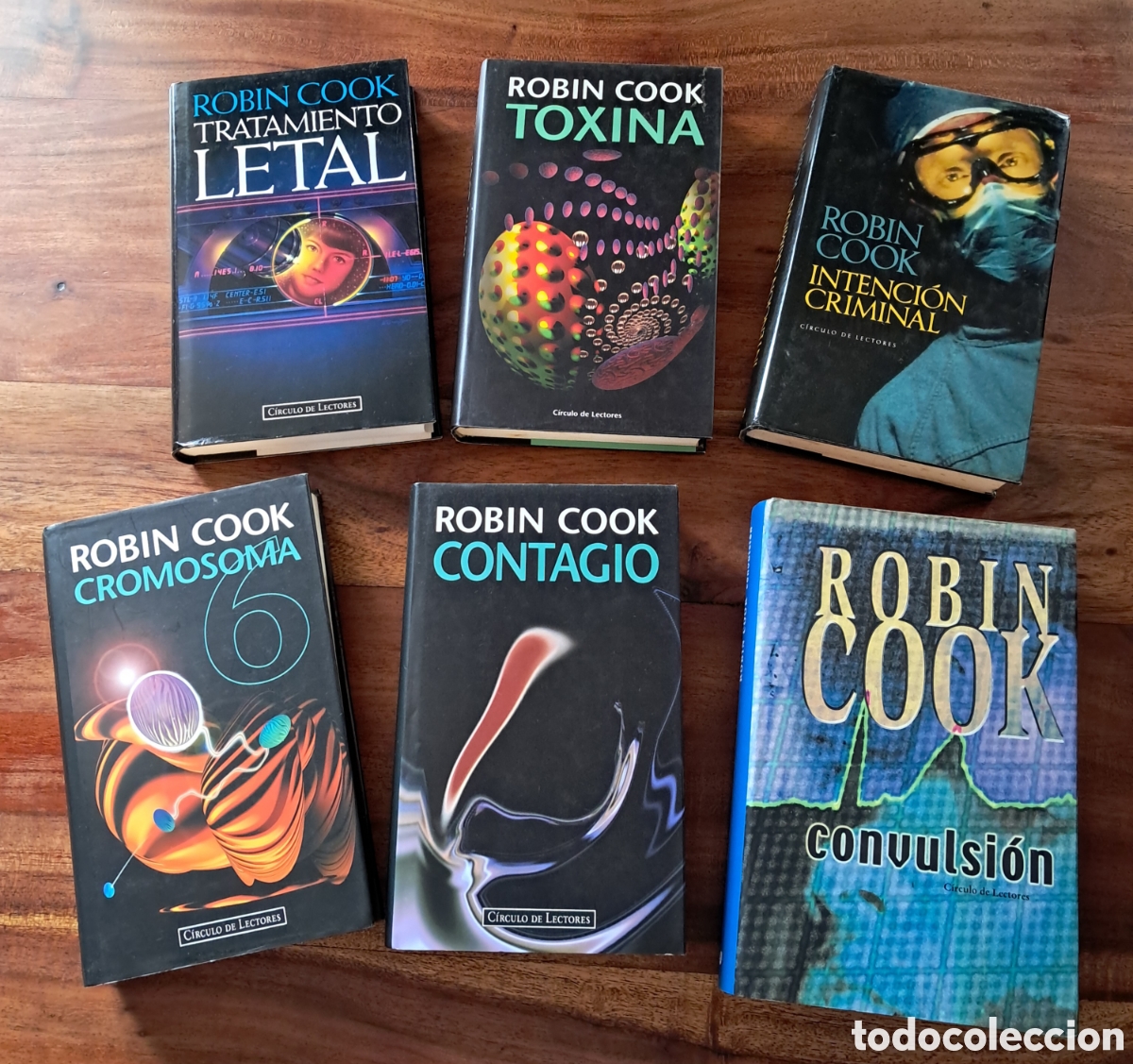 Libros: Pack de 19 novelas del autor Robin Cook. (19 tapa dura y 2 tapa blanda).