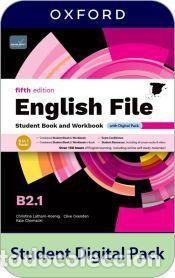 Libros: English File 5th Edition B2.1. Students Book and Workbook and digital without Key Pack