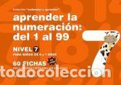 Libros: Aprender la numeraci&oacute;n Nivel 7: Fichas en color - Jes&uacute;s Jarque Garc&iacute;a