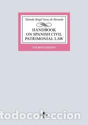 Libros: Handbook on Spanish Civil Patrimonial Law - Bergel Sainz de Baranda, Yolanda