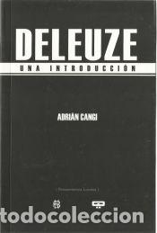 Libros: DELEUZE. UNA INTRODUCCI&Oacute;N - CANGI, ADRIAN/