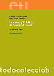 Libros: Lecciones y Pr&aacute;cticas de Seguridad Social (Adaptadas al EEES), 14.&ordf; ed. - Sirvent Hern&aacute;ndez, Nancy;