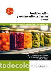 Libros: Preelaboraci&oacute;n y conservaci&oacute;n culinarias - HERREROS GONZ&Aacute;LEZ, RAQUEL;MAZORRIAGA RAMA,