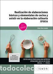 Libros: Realizaci&oacute;n de elaboraciones b&aacute;sicas y elementales de cocina y asistir en la elaboraci&oacute;n culinaria.