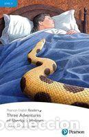 Libros: READERS.4/THREE ADVENTURES OS SHERLOCK HOLMES - CONAN DOYLE, SIR ARTHUR