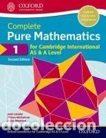 Libros: Cie a Level Pure Mathematics 1 2nd Edition Book - Linsky/Western