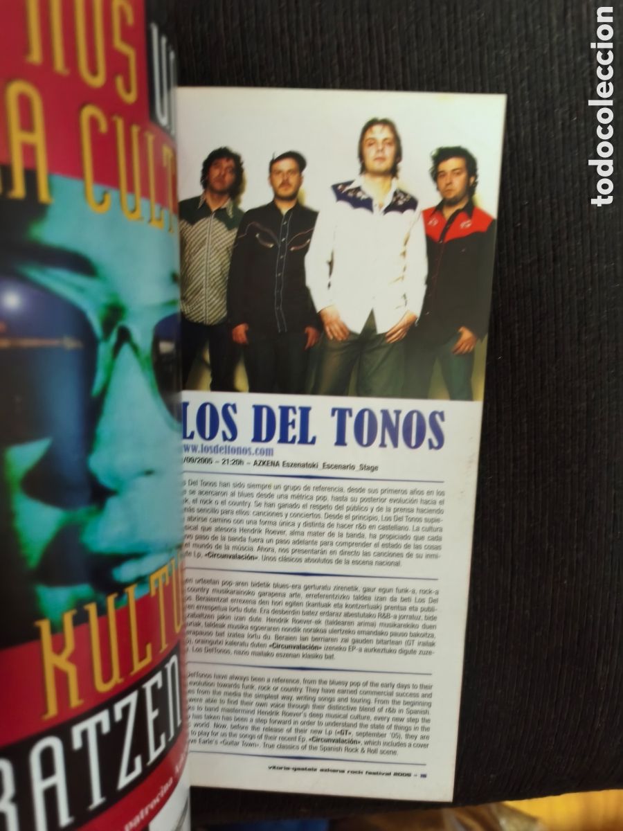 Libros: Programa de mano Azkenarock 2005 - Foto 4
