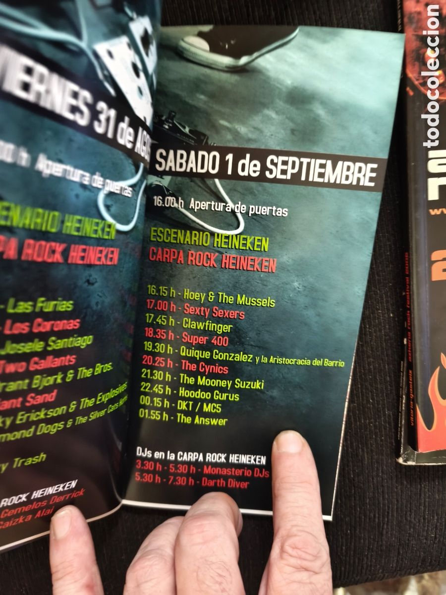 Libros: Programa de mano Azkenarock 2007 - Foto 5