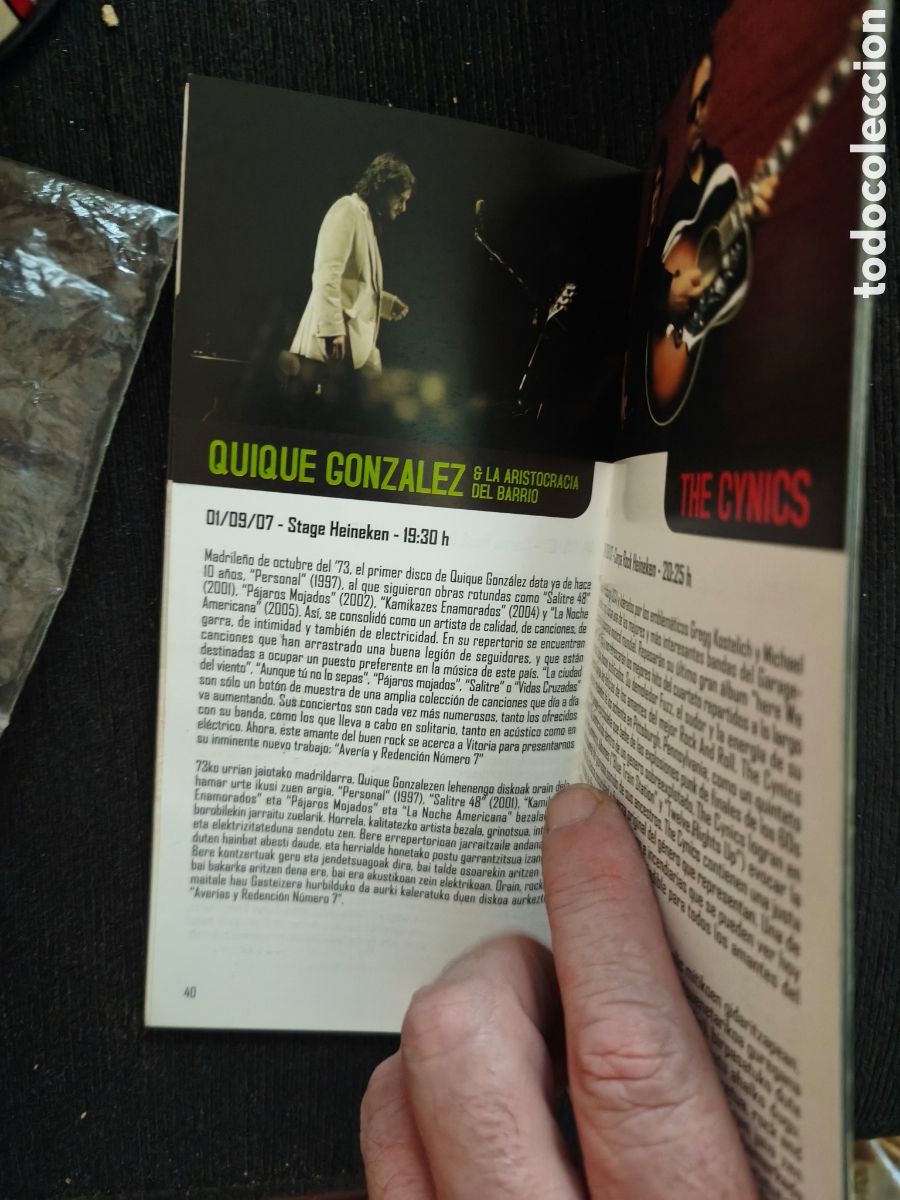 Libros: Programa de mano Azkenarock 2007 - Foto 7