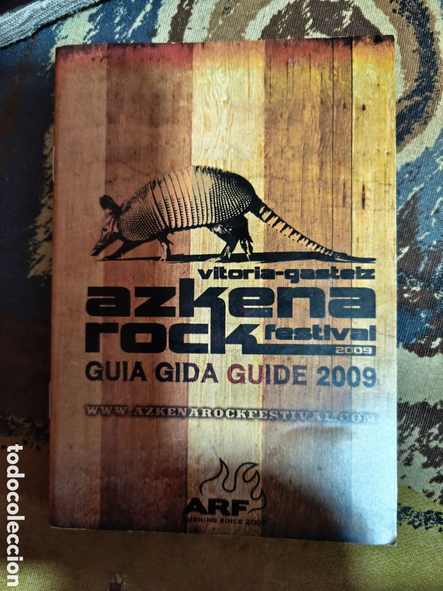 Libros: Programa de mano del Azkenarock 2009