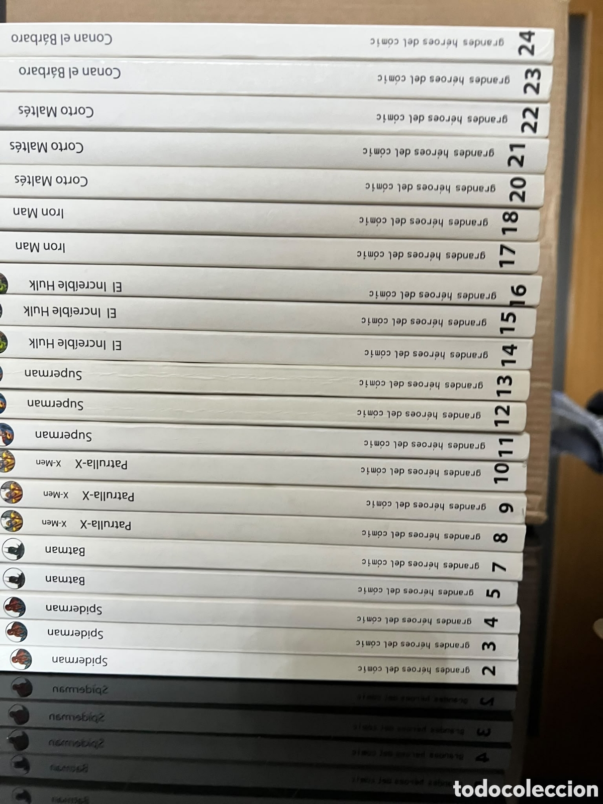 Libros: 21 comics colecci&oacute;n Grandes H&eacute;roes del C&oacute;mic - Foto 2