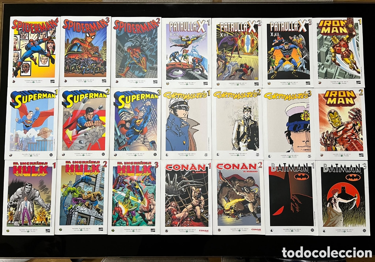 Libros: 21 comics colecci&oacute;n Grandes H&eacute;roes del C&oacute;mic
