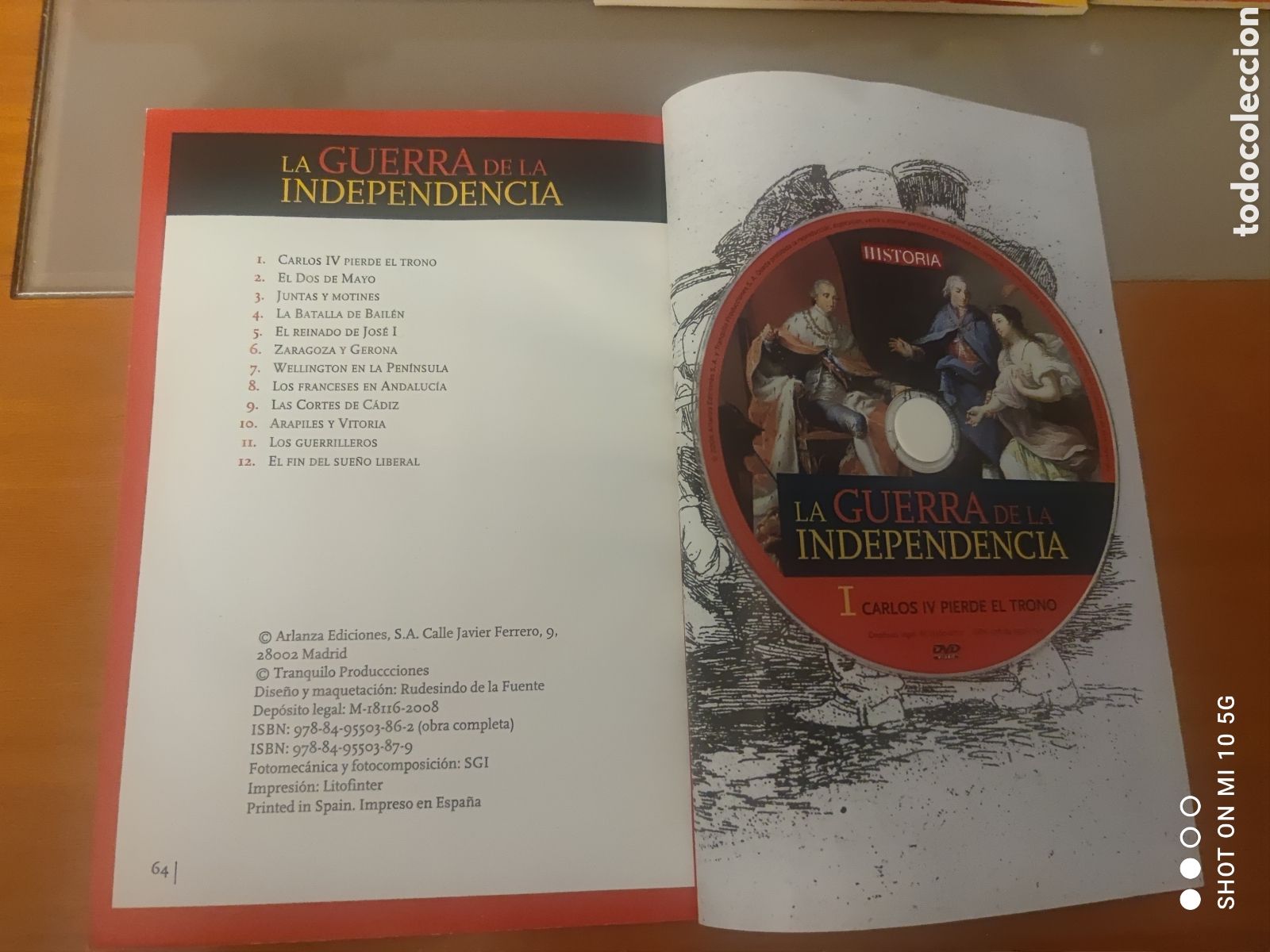 Libros: Lote de 6 Libros+DVD,La Guerra de la Independencia - Foto 4