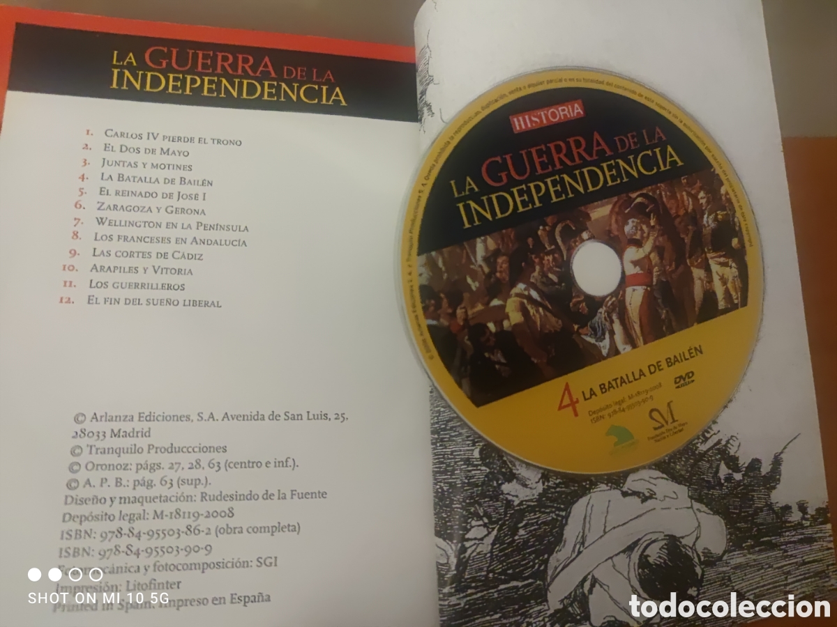 Libros: Lote de 6 Libros+DVD,La Guerra de la Independencia - Foto 5