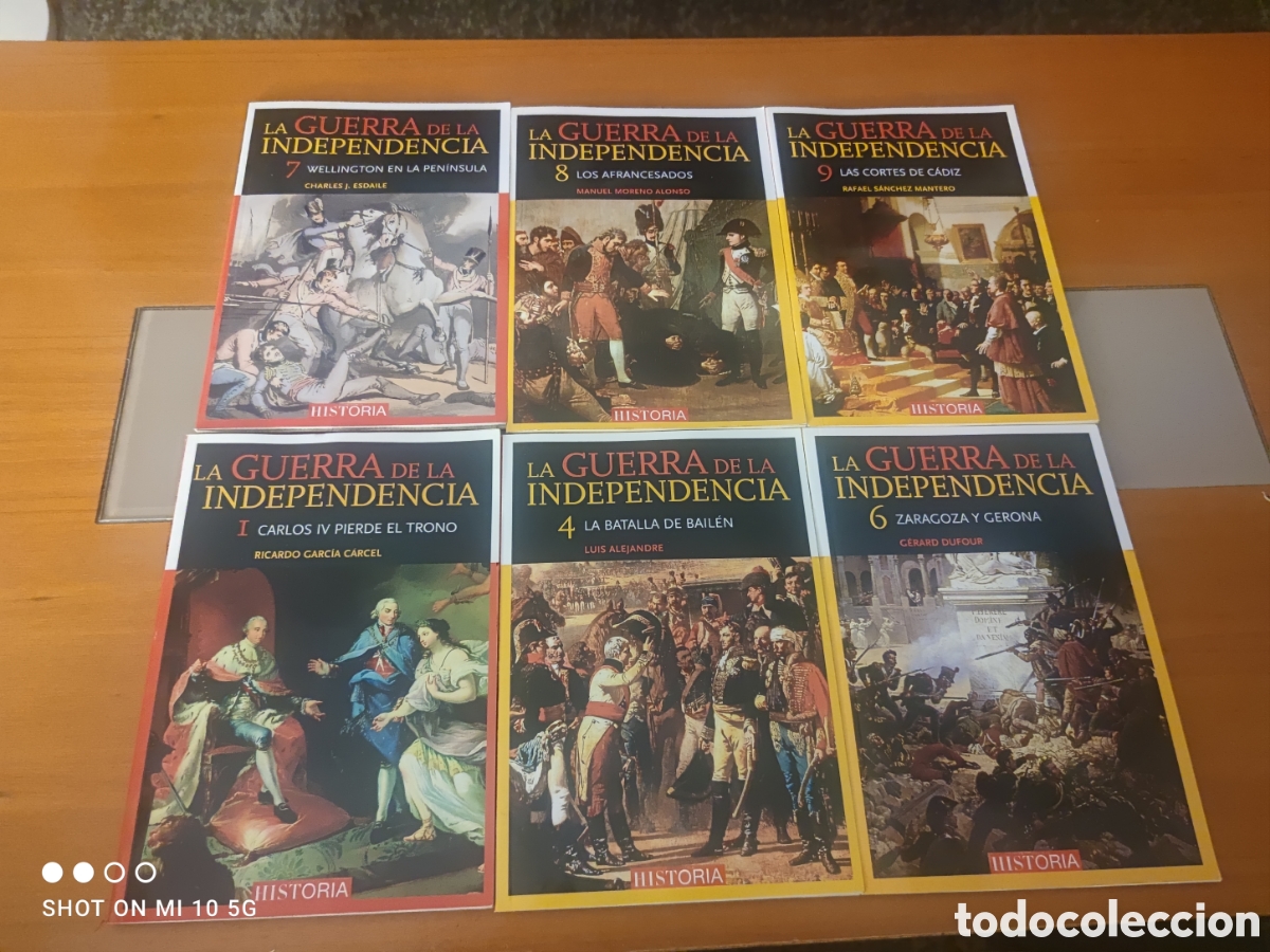 Libros: Lote de 6 Libros+DVD,La Guerra de la Independencia