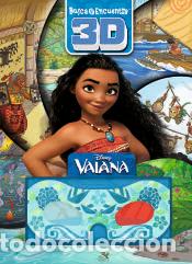 Libros: DISNEY VAIANA - BUSCA Y ENCUENTRA - LIBRO DE ACTIVIDAD CON ESCENAS EN 3D - INCLUYE LENTES - PI KIDS