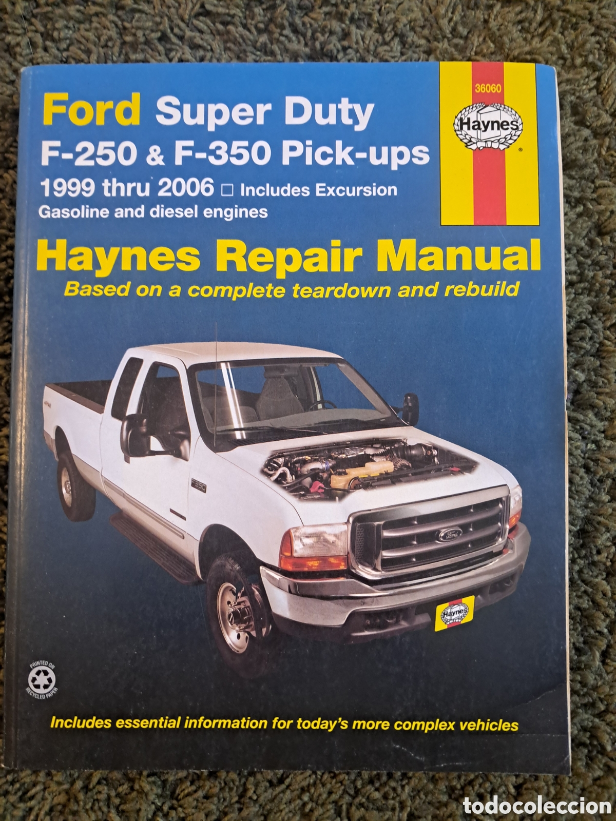Libros: Manual taller Ford F-250 F-350 Excursion (1999-2006) Haynes - INGL&Eacute;S