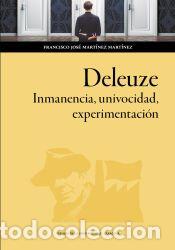 Libros: Deleuze - Mart&iacute;nez Mart&iacute;nez, Francisco Jos&eacute; - Foto 1