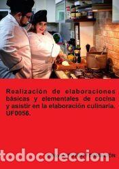 Libros: Realizaci&oacute;n de elaboraciones b&aacute;sicas y elementales de cocina y asistir en la elaboraci&oacute;n culinaria.