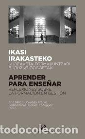 Libros: Ikasi irakasteko &ndash;- Aprender para ense&ntilde;ar - Universidad del Pa&iacute;s Vasco