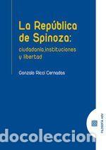 Libros: La rep&uacute;blica de Spinoza - Ricci Cernadas, Gonzalo