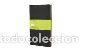 Libros: Moleskine Cahier, L/A5, 3er Set, Blanko, Kartoneinband, Schwarz - Moleskine
