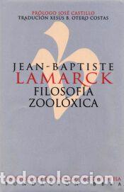 Libros: Filosof&iacute;a zool&oacute;xica - Lamarck, Jean-Baptiste