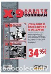 Libros: PACK 01 AGENTE SECRETO X-9 - AL WILLIAMSON