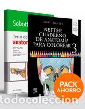 Libros: PACK NETTER CUADERNO PARA COLOREAR + SOBOTTA TEXTO - PACK NETTER CUADERNO PARA COLOREAR + SOBOTTA
