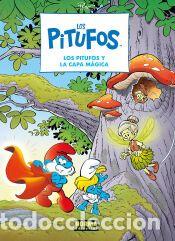 Libros: LOS PITUFOS 43. LOS PITUFOS Y LA CAPA M&Aacute;GICA - JOST-CULIFORD-MAURY; JOST, CULLIFORD Y GARAY; PEYO