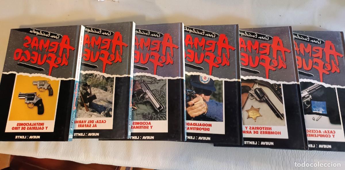 Libros: Gran Enciclopedia Armas de Fuego lote de 6 ejemplares CAZA