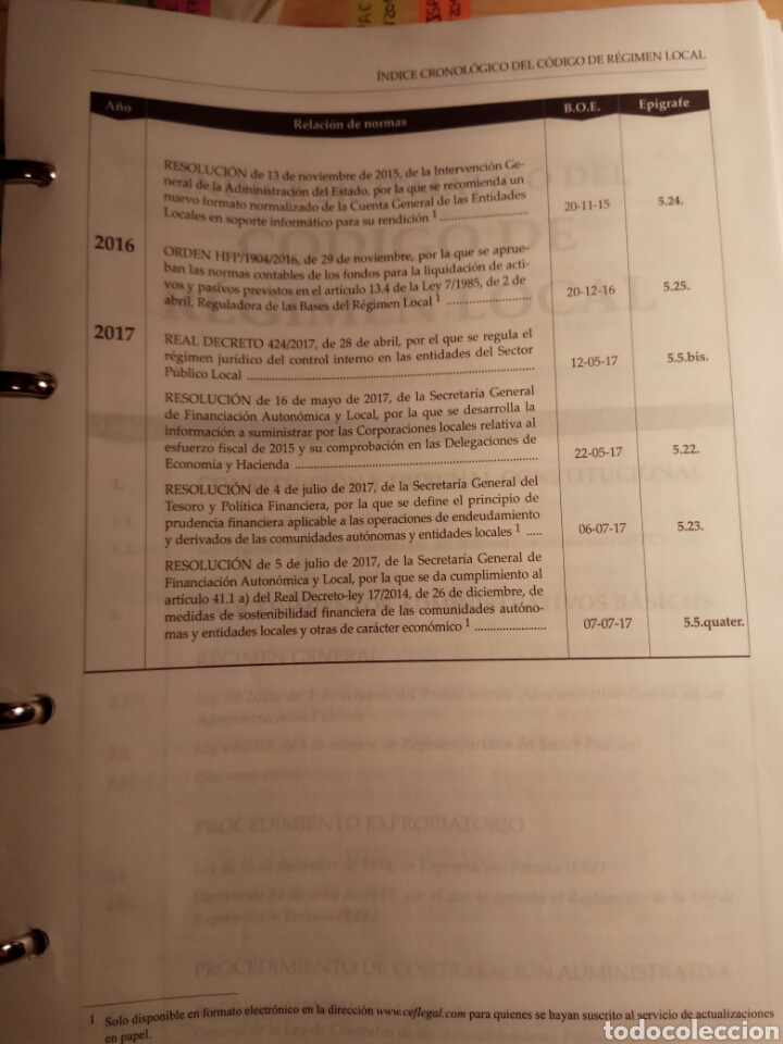 Libros: Codigo de regimen local - Foto 5